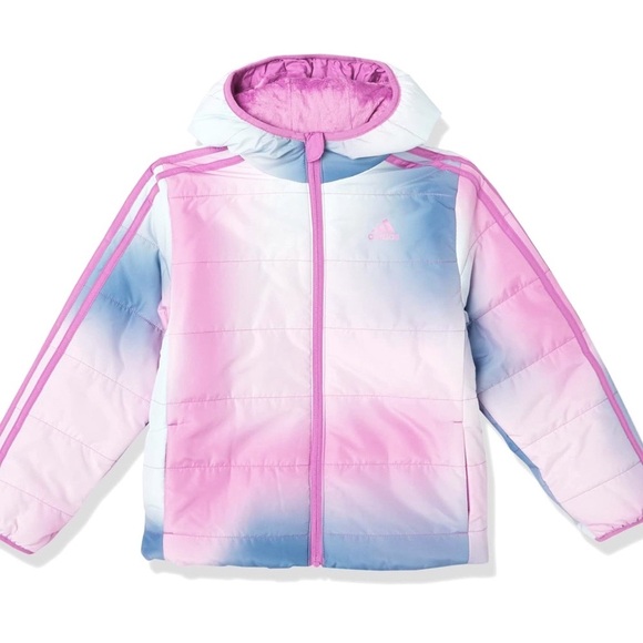 Adidas Kid’s Classic puffer coat jacket - size 4/5 and 7/8 NWT - Picture 1 of 5